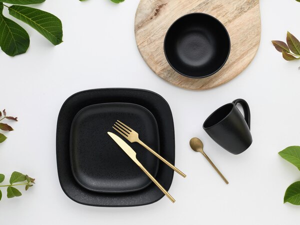 KOMBINOVANÝ SERVIS Magic Black Square 16-dielne Creatable - Online Only bytové doplnky, Online Only