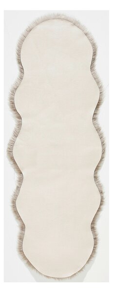 UMELÁ KOŽUŠINA, 60/180 cm, taupe Novel - Koberce