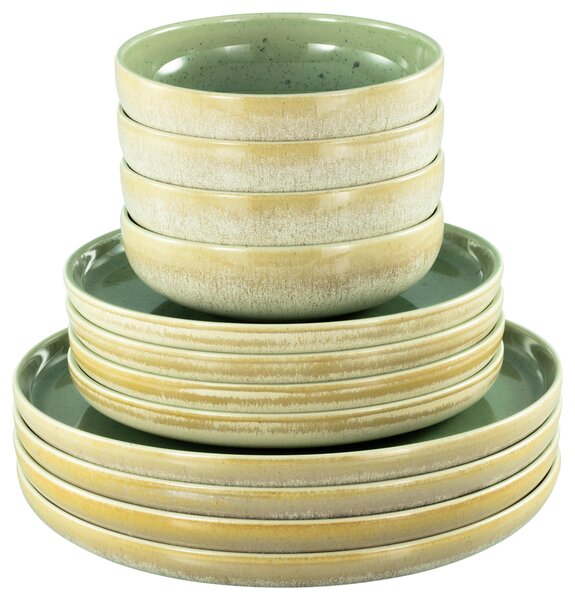 JEDÁLENSKÝ SERVIS Uno Emiliana 12-dielne Creatable - Online Only bytové doplnky, Online Only