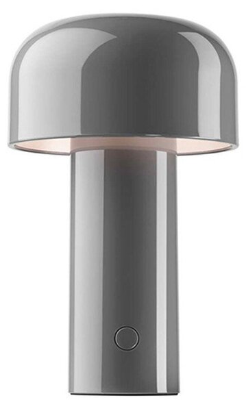 Stolové Lampa FLOS, Bellhop, stmievateľné, Sivá, Obývacia izba, Plast, Dizajnový