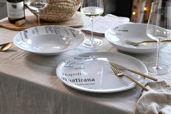 SADA TANIEROV NA CESTOVINY, keramika, 27 cm Creatable - Taniere, Online Only