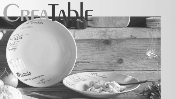 SADA TANIEROV NA CESTOVINY, keramika, 27 cm Creatable - Taniere, Online Only