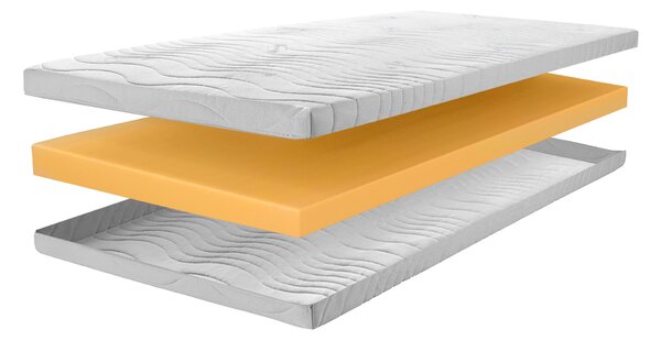 Wilsondo Vrchný matrac Visco z pamäťovej peny Aurum 90x200 - 8 cm