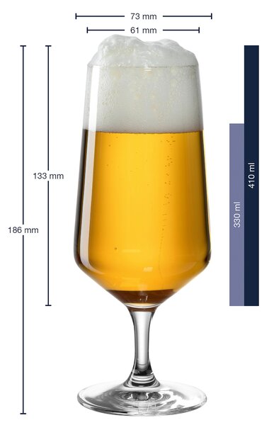 POHÁR NA PIVO Leonardo - Pivové poháre & krígle