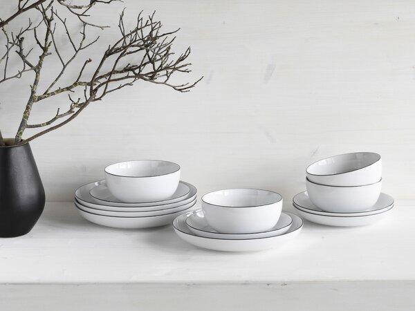 JEDÁLENSKÝ SERVIS Allround Black Line 12-dielne Creatable - Online Only bytové doplnky, Online Only