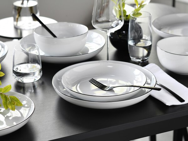 JEDÁLENSKÝ SERVIS Allround Black Line 12-dielne Creatable - Online Only bytové doplnky, Online Only