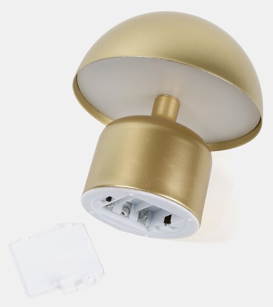 Sinsay - LED stolná lampa v tvare huby - zlatá