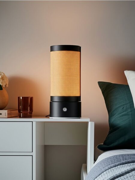 Sinsay - LED stolová lampa v retro štýle - zlatohnedá