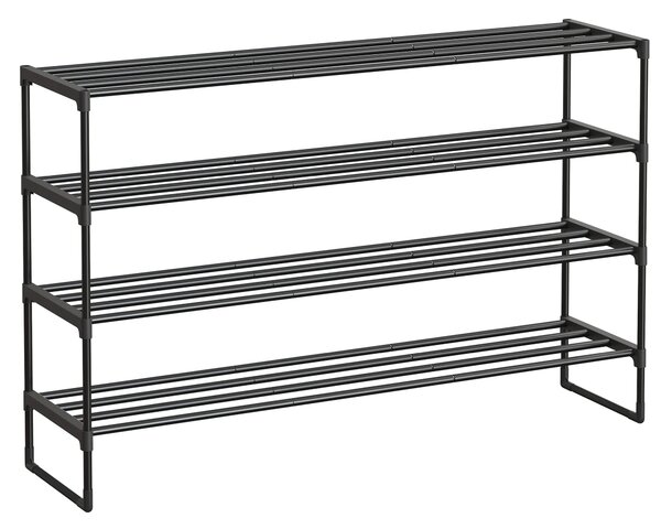 SONGMICS Botník Clarna 117 cm čierny