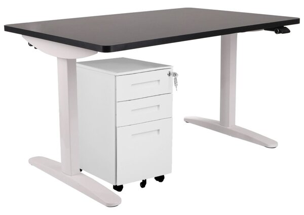 Súprava: stôl Alto 102 White + kontajner