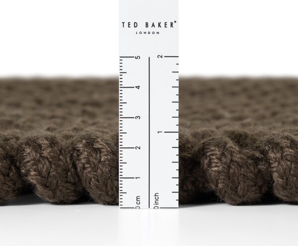 Ted Baker, Kusový koberec Ted Baker Southwark 106407 Braun, 120x170, hnedá, chodba / predsieň