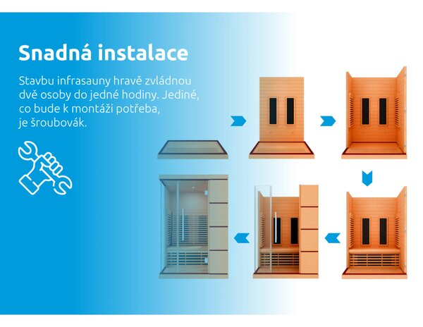 Marimex | Infrasauna Marimex POPULAR 2003 L s Wi-Fi (FSC) | 11105674