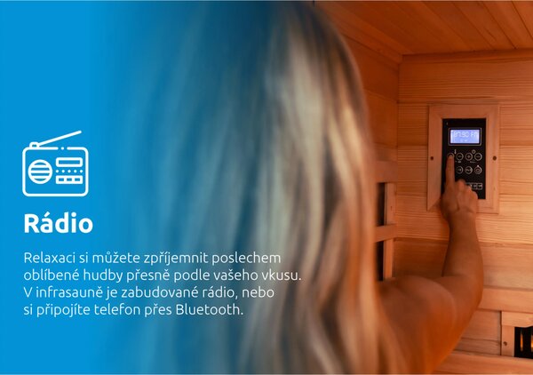 Marimex | Infrasauna Marimex POPULAR 2003 L s Wi-Fi (FSC) | 11105674