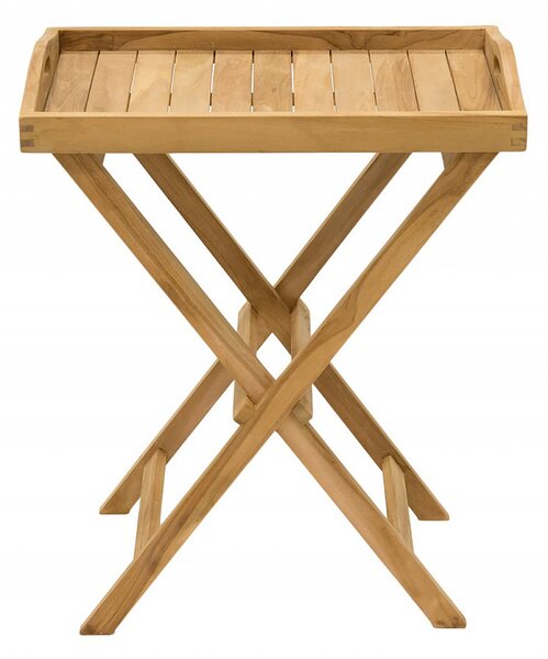Deokork Záhradný odkládací stolík GAUDI (teak)