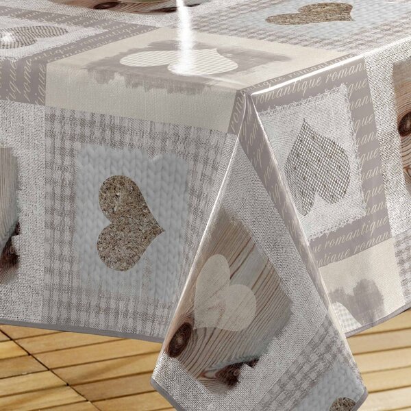Umývateľný obrus z PVC 140x240 cm Cosy Coeur – douceur d'intérieur
