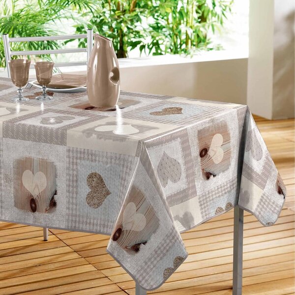 Umývateľný obrus z PVC 140x240 cm Cosy Coeur – douceur d'intérieur
