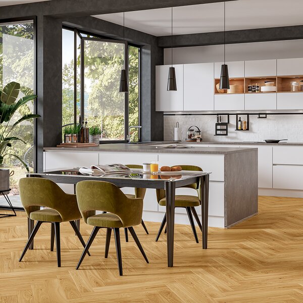 Artisan Herringbone Dub Crotone Natural Kart Olej 4V Ol