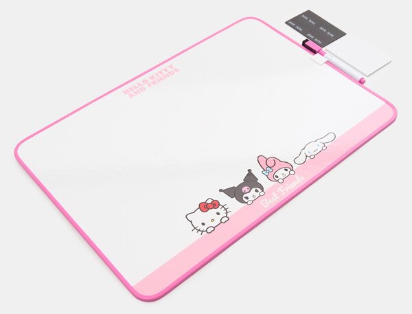 Sinsay - Tabuľa s mazateľným fixkou Hello Kitty and Friends - ružová