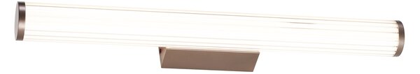 Retro nástenná lampa bronzová 60,4 cm vrátane LED IP44 - Coco