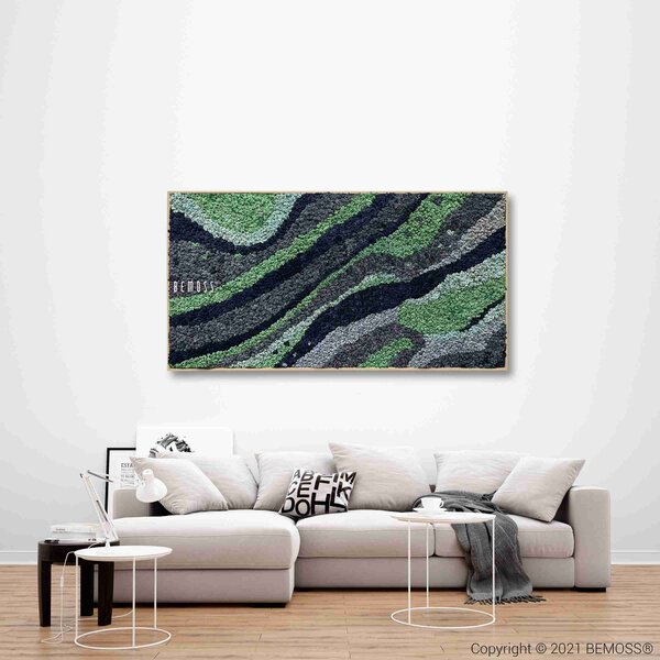 Machový obraz BEMOSS® ORTHO HANSE XXL - 60 x 160 cm