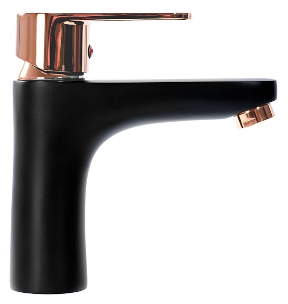 Kúpeľňová batéria REA MILD Black Rose-Gold Low