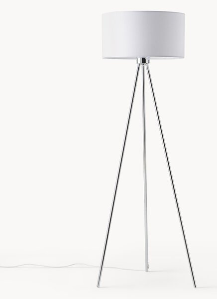 Stojacia tripod lampa's textilným tienidlom Cella