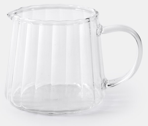 Sinsay - Ryhovaný sklenený džbán - clear
