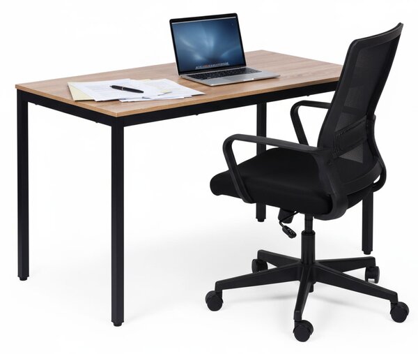 Jedálenský kuchynský stôl pre 4-5 osôb počítačový stôl 120x60 cm ModernHome