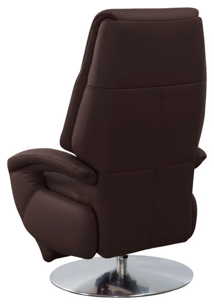 RELAXAČNÉ KRESLO, koža, mokka Sit & More - Online Only obývacie izby, Online Only