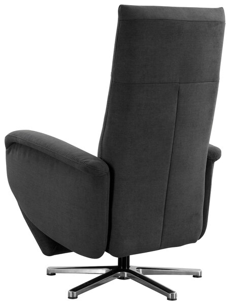 RELAXAČNÉ KRESLO, textil, tmavosivá Sit & More - Online Only obývacie izby, Online Only