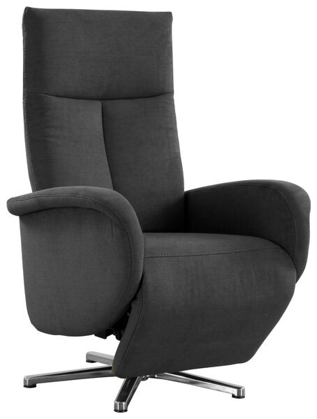 RELAXAČNÉ KRESLO, textil, tmavosivá Sit & More - Online Only obývacie izby, Online Only