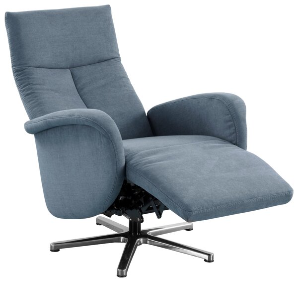 RELAXAČNÉ KRESLO, textil, svetlomodrá Sit & More - Online Only obývacie izby, Online Only