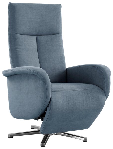 RELAXAČNÉ KRESLO, textil, svetlomodrá Sit & More - Online Only obývacie izby, Online Only