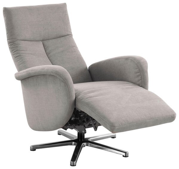 RELAXAČNÉ KRESLO, textil, strieborná Sit & More - Online Only obývacie izby, Online Only