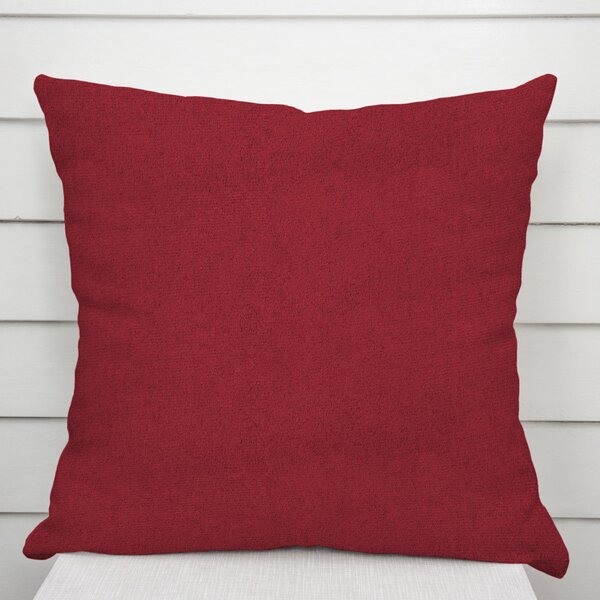 Biante Obliečka na vankúš/imitácia brúsenej kože Alcantara ALC-018 Vínovo červená 30 x 50 cm