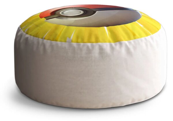 Sablio Taburet Circle Pokemon ball Explózia: 38x48 cm