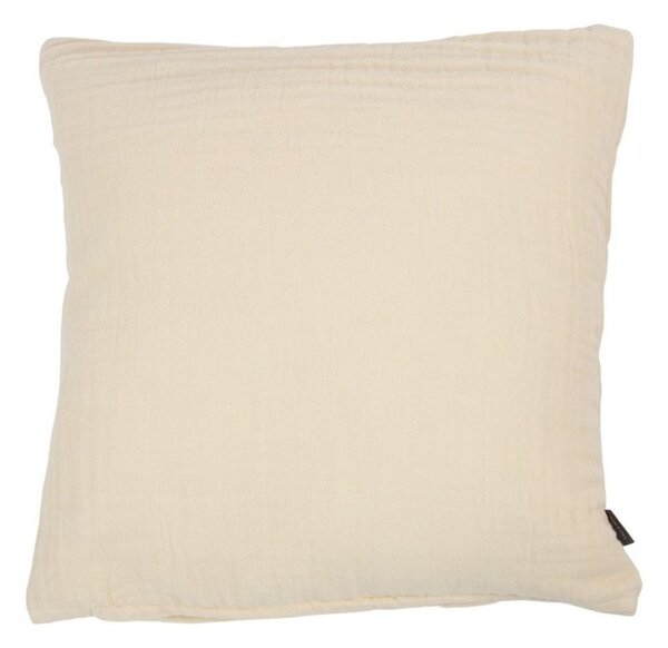 Krémový mušelínový vankúš Nova Muslin - 45*45cm - Mars & More