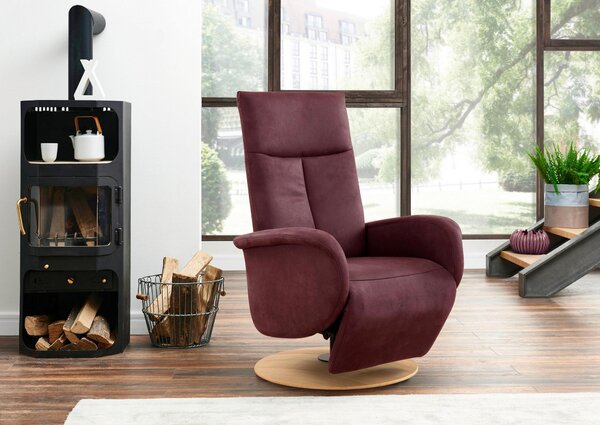 RELAXAČNÉ KRESLO, textil, bordová Sit & More - Online Only obývacie izby, Online Only