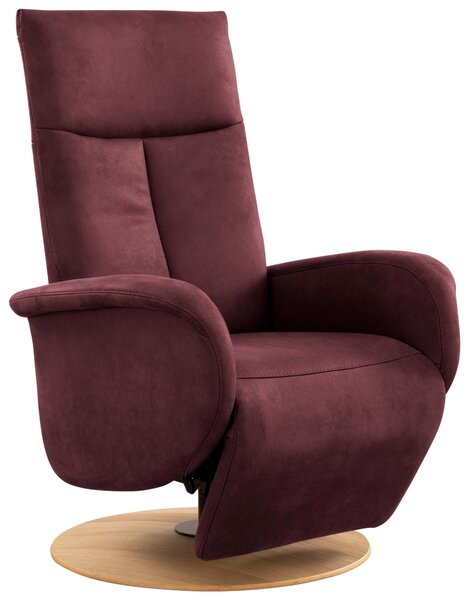 RELAXAČNÉ KRESLO, textil, bordová Sit & More - Online Only obývacie izby, Online Only