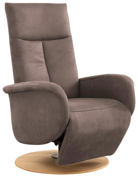 RELAXAČNÉ KRESLO, textil, sivohnedá Sit & More - Online Only obývacie izby, Online Only