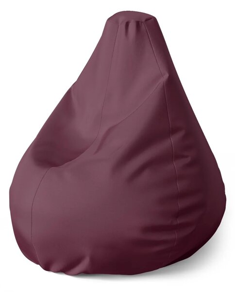 Sablio Sedací vak Pear Červenofialová - 70 x 95 x 15 cm