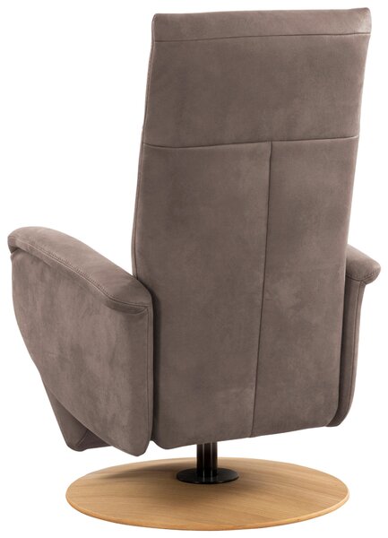 RELAXAČNÉ KRESLO, textil, sivohnedá Sit & More - Online Only obývacie izby, Online Only