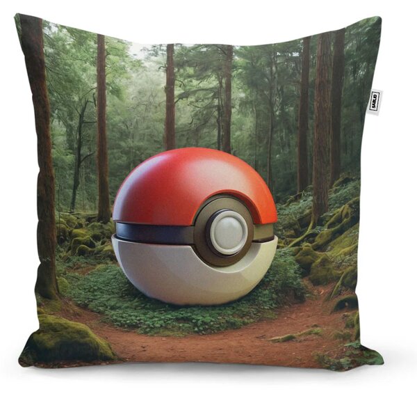 Sablio Vankúš Pokemon ball Les - 40x40 cm