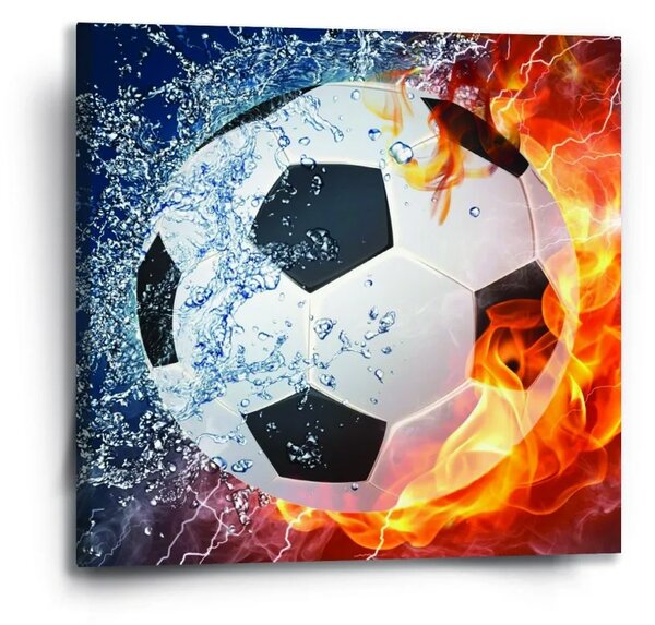 Sablio Obraz Futbalová lopta - 50x50 cm
