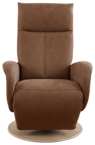 RELAXAČNÉ KRESLO, textil, farba lieskového orecha Sit & More - Online Only obývacie izby, Online Only