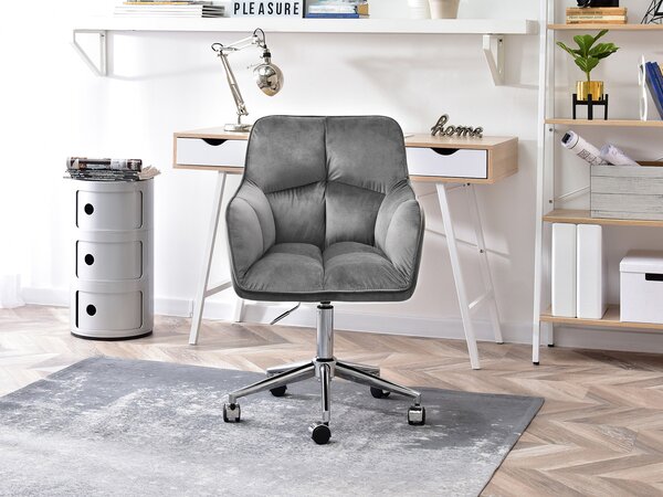 NovýNábytok.sk Kreslo Island (sivá + chrómová). Akcia -17%. Vlastná spoľahlivá doprava až k Vám domov. 1110098