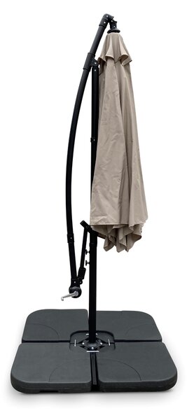 Noela Záhradný slnečník Hook pr. 3m béžový
