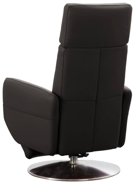 RELAXAČNÉ KRESLO, koža, mokka Sit & More - Online Only obývacie izby, Online Only
