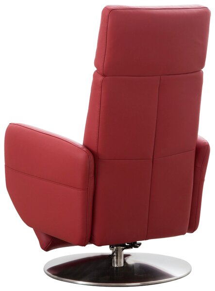 RELAXAČNÉ KRESLO, koža, červená Sit & More - Online Only obývacie izby, Online Only