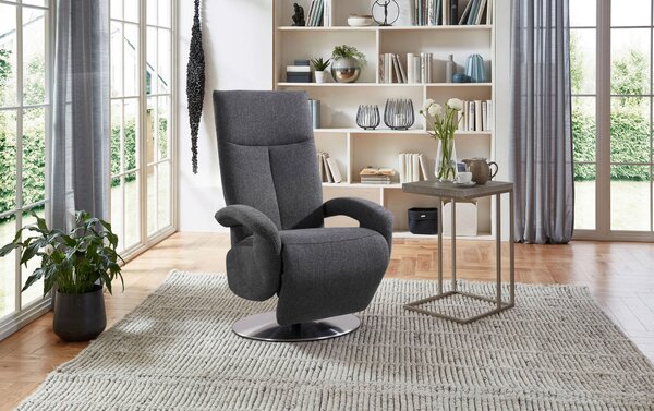 RELAXAČNÉ KRESLO, textil, antracitová Sit & More - Online Only obývacie izby, Online Only